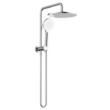 Avalon 250mm Round Short Twin Shower